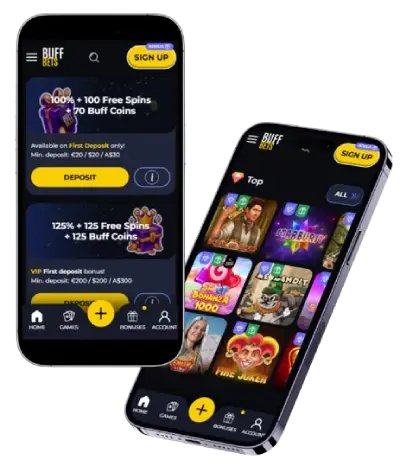 BuffBets Casino on Mobile